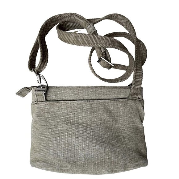Travelon Anti-theft Heritage Crossbody Bag Sage Women’s  S Canvas Traveling GORP - Picture 3 of 12